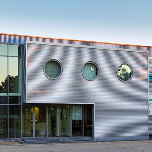 hydro building systems industrieel gebouw in Landen