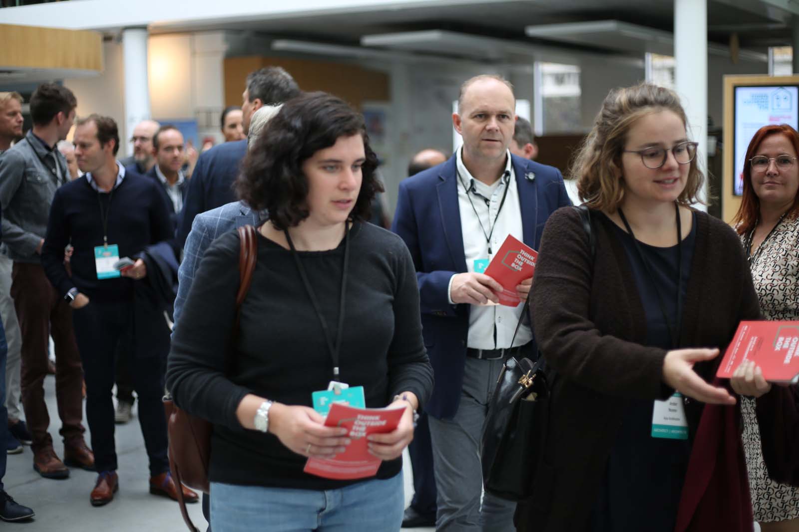 epb congres 'think outside the box' bezoekers