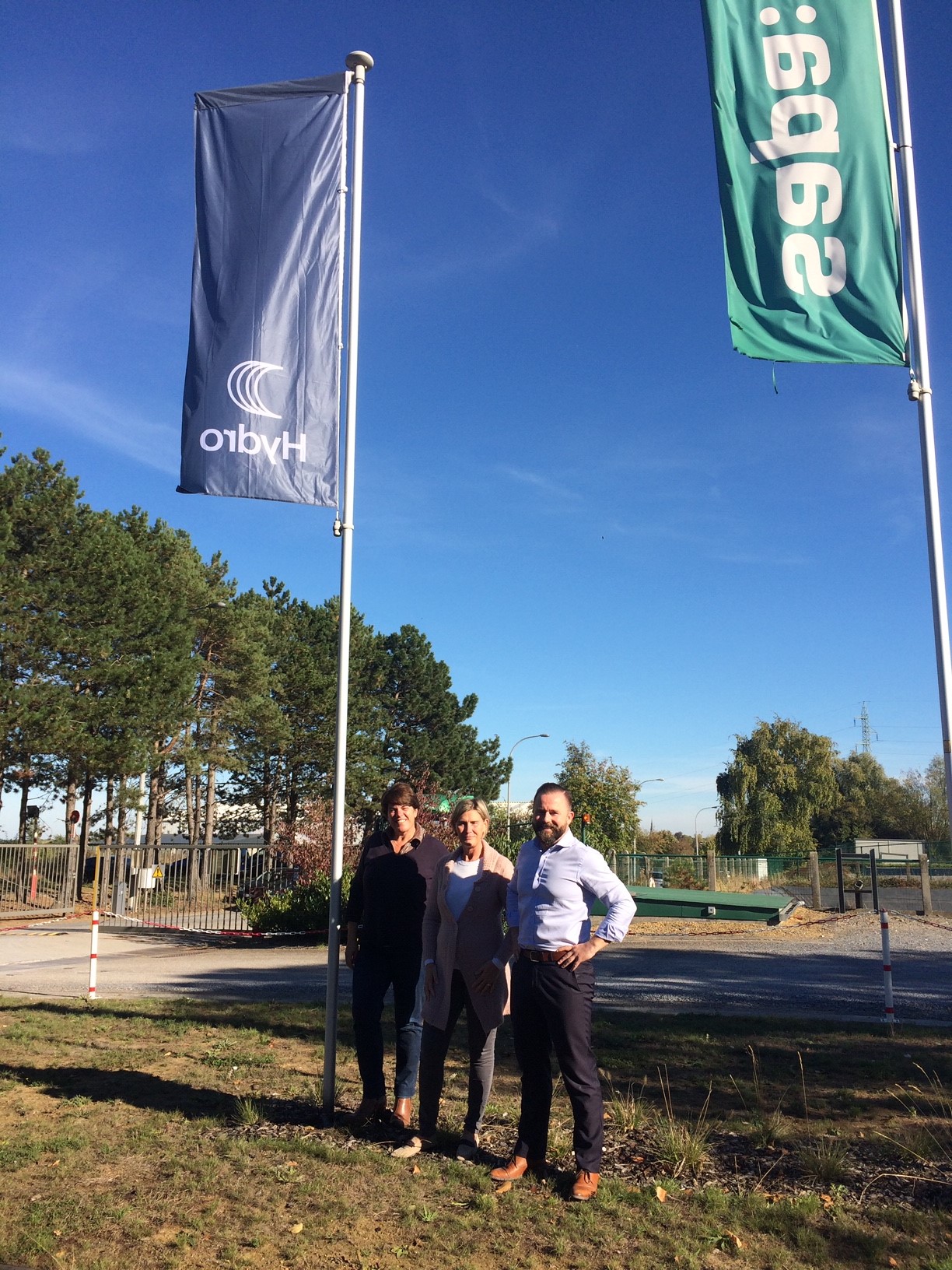 hydro vlag en 3 hydro managers