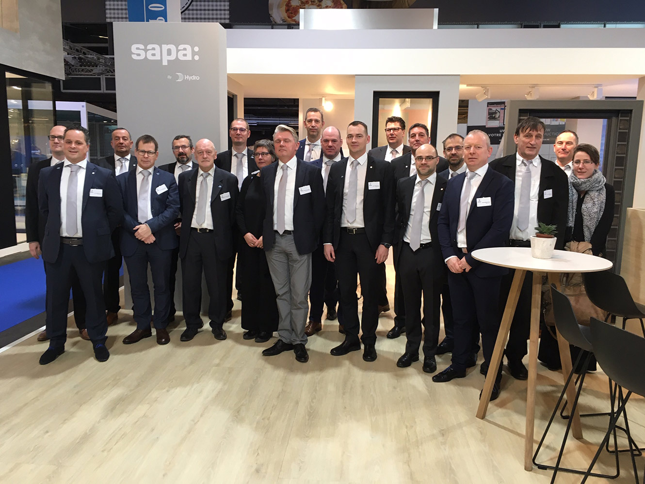 sapa managers op polyclose stand