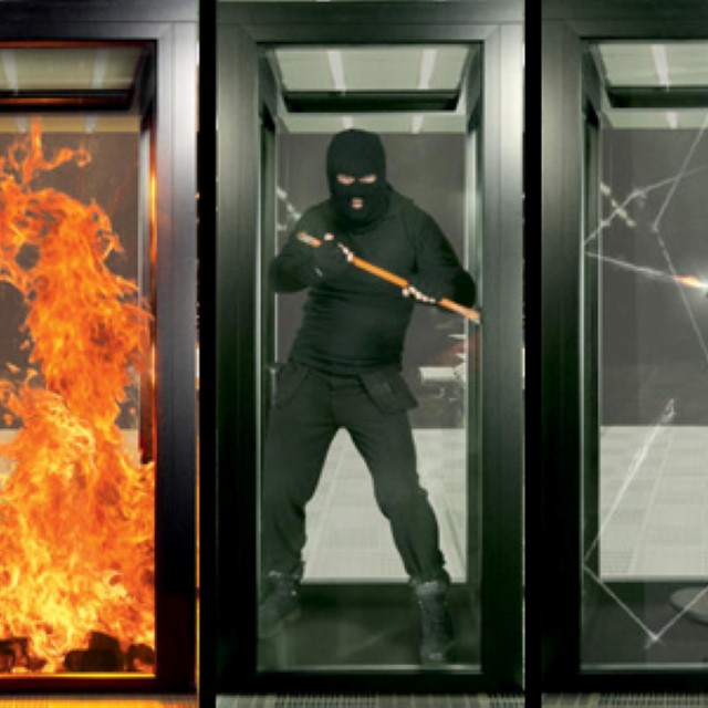 brandwerend raam, inbraakwerend raam, kogelwerend raam