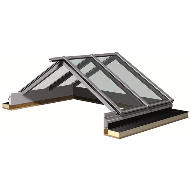 aluminium verandasysteem voor lichtstraten die een maximale lichtinval voorzien