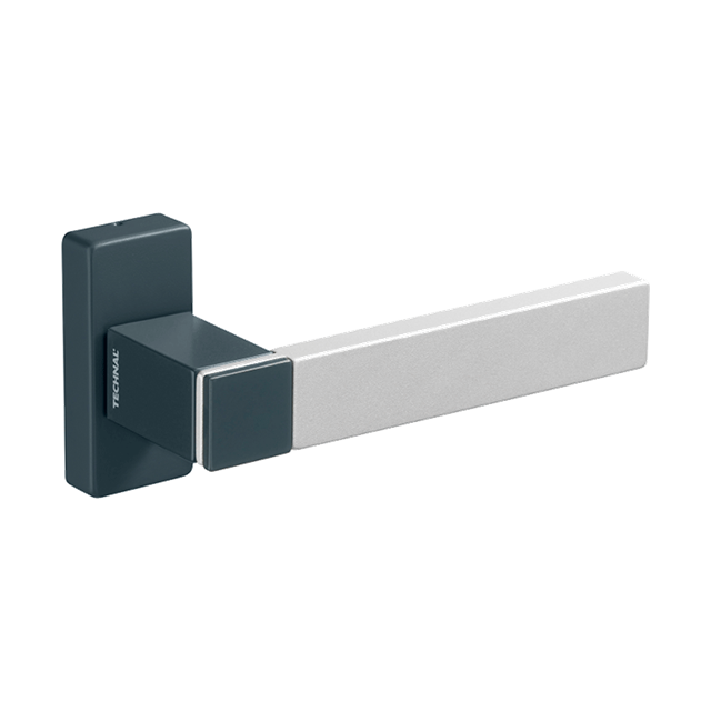 aluminium raamkruk met grijze en aluminium afwerking
