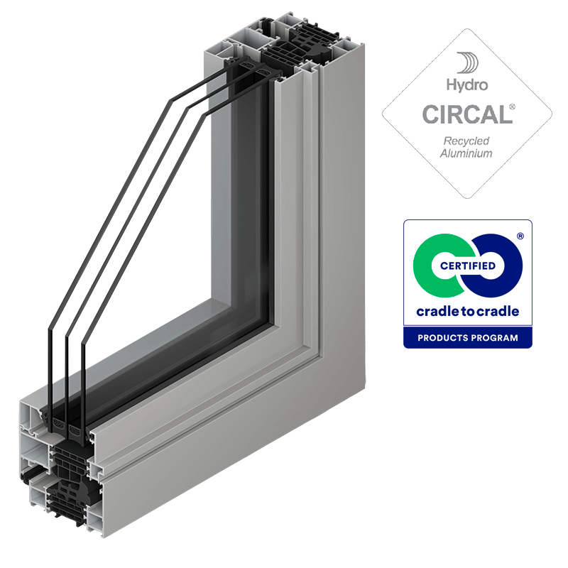Soleal 75 Visible - Standard  step Vent