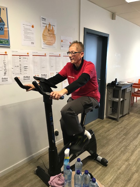 fietsende sapa medewerker