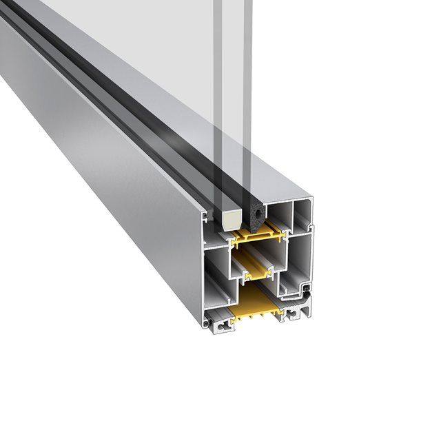 Sapa Door 2086 with FIX bracket