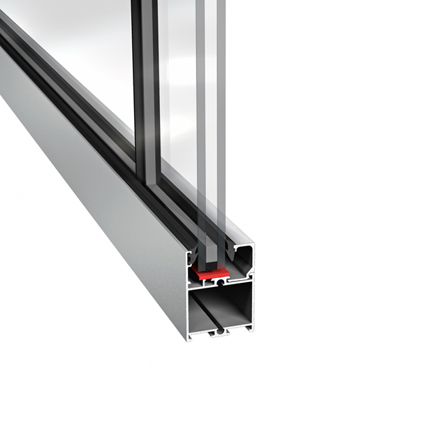 Sapa Glassparti 3050 SGG Contraflam Structure