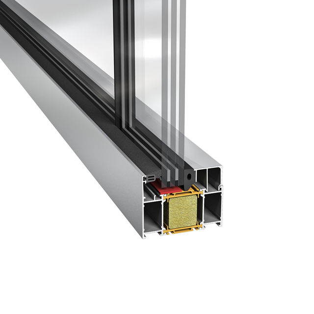 Sapa Glassparti 3086 Butt joint glass solutions (EI 30)