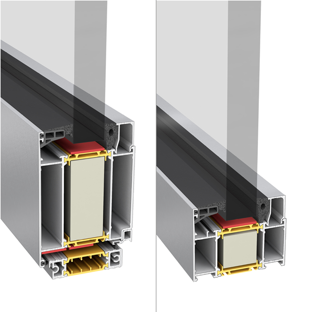 BRANDDÖRR /GLASPARTI 2086 EI 60/ EI2 60 